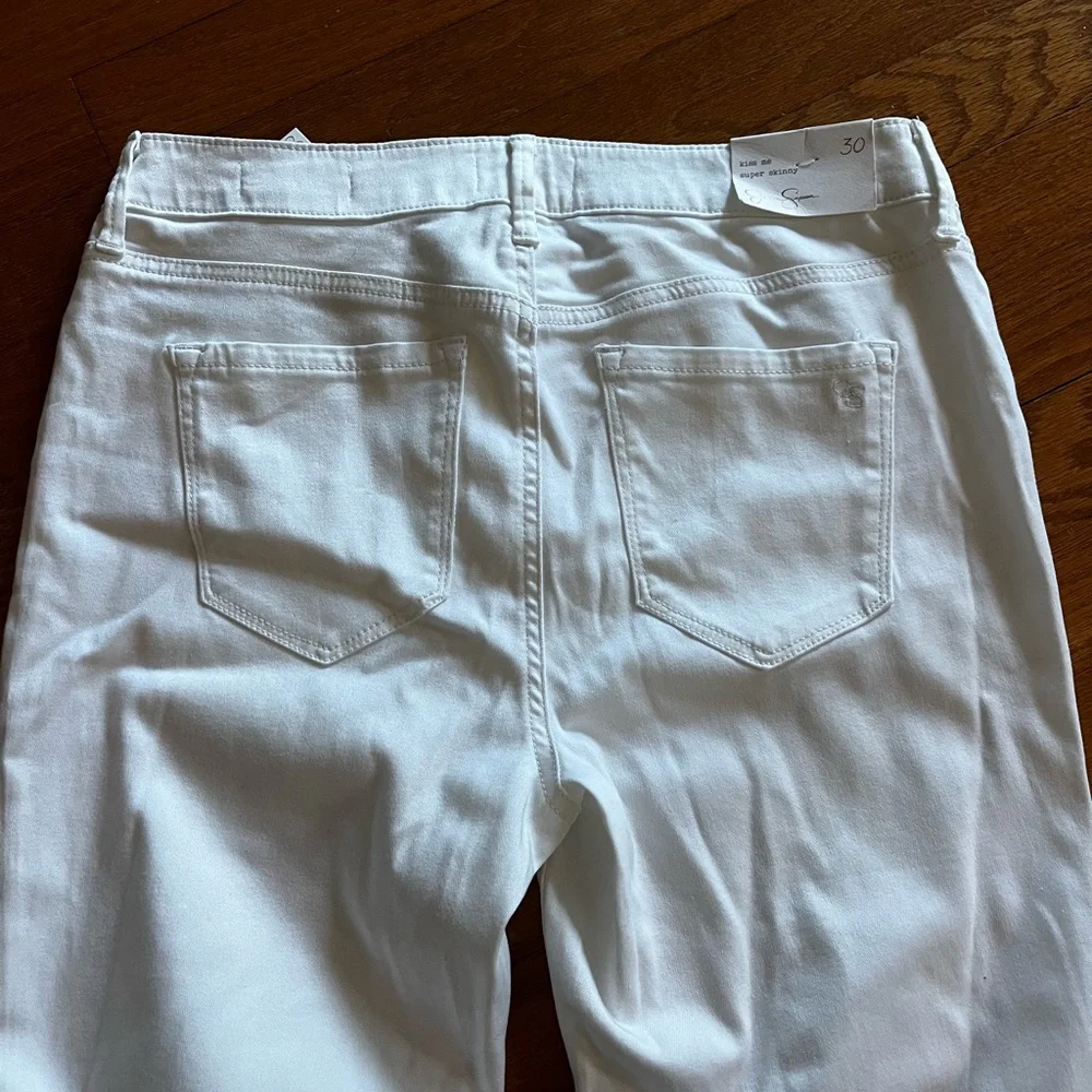 Jessica Simpson white jeans - Picture 5 of 5